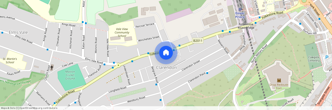 Flat C, 177, Folkstone Road, Dover