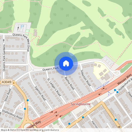 Queens Park South Drive, Bournemouth, BH8