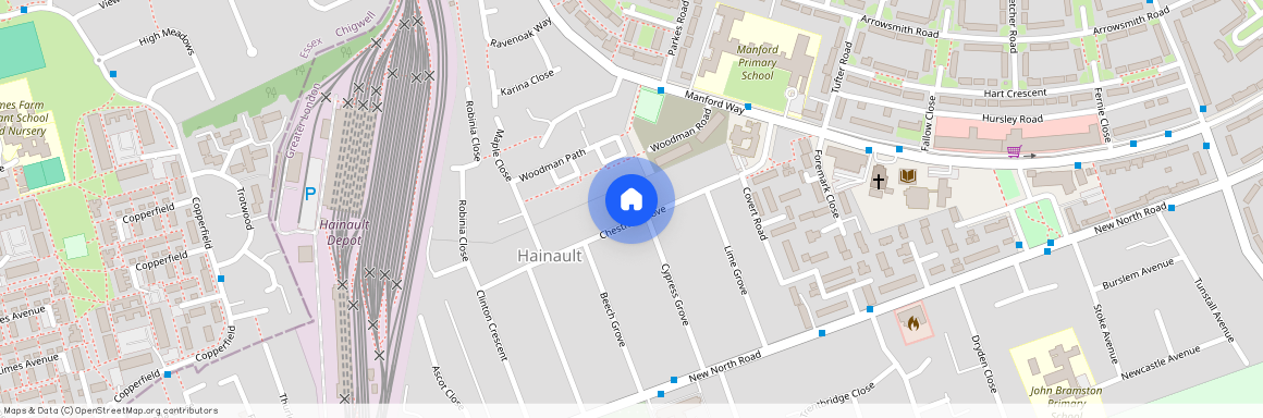 Chestnut Grove, Hainault IG6