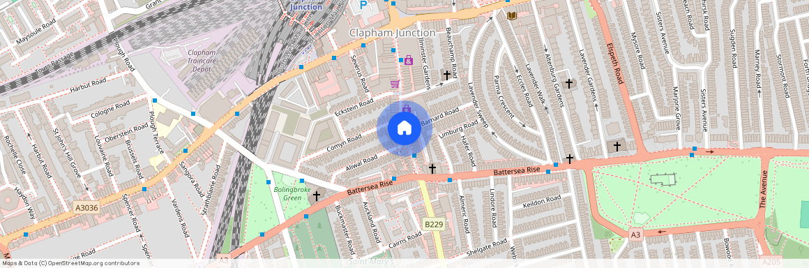 St. Johns Road Battersea London