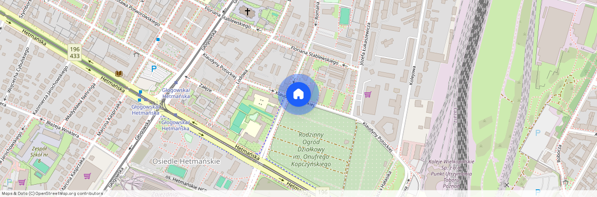 Poznań, Klaudyny Potockiej