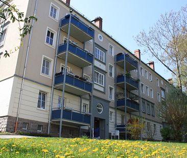 3-Raum-Erdgeschosswohnung mit Balkon - Foto 5