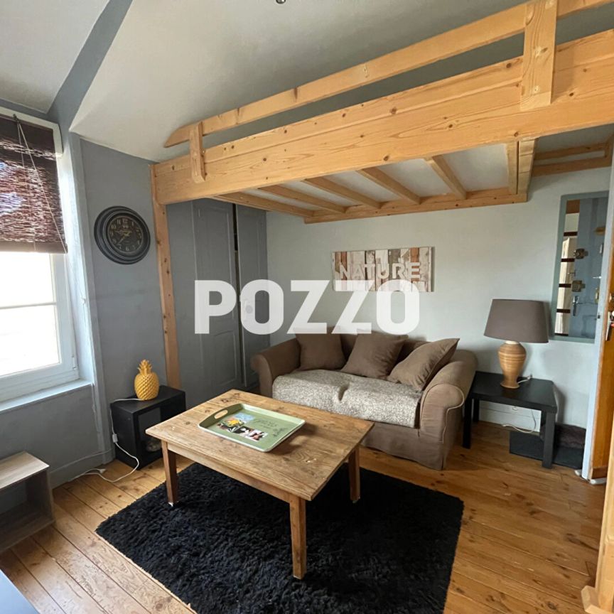 Location - Appartement meublé à l'année - T1 - JULLOUVILLE - Photo 1