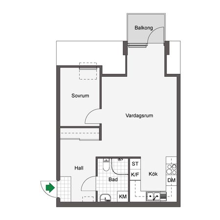 Malcusgatan, Halmstad - Foto 4