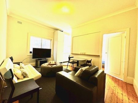 Furnished top floor 2 bedroom unit with polished boards - Photo 4