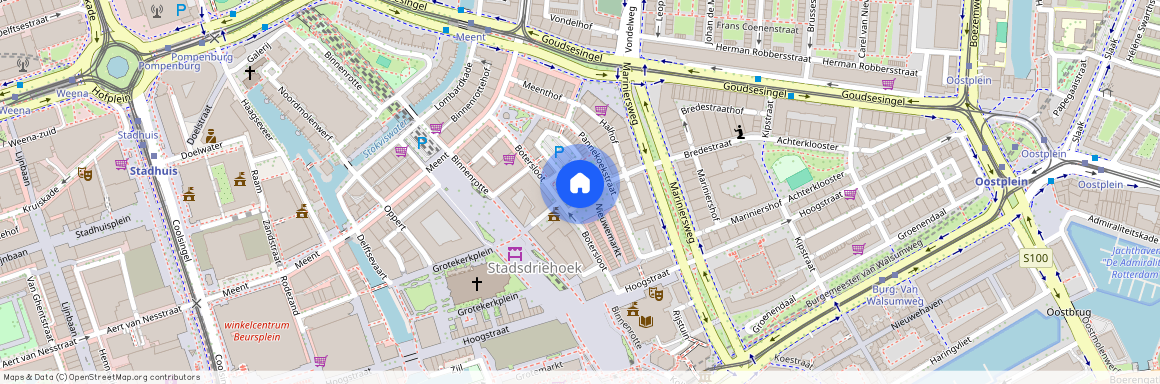 Bredestraat 208C, Stadsdriehoek, Rotterdam