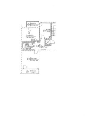 Zentrale große 2 ZKB Wohnung in der Innenstadt Mannheim - Foto 1