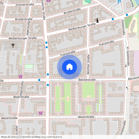 Betckestr. 27, 13595 Berlin OT Wilhelmstadt, Zur Karte