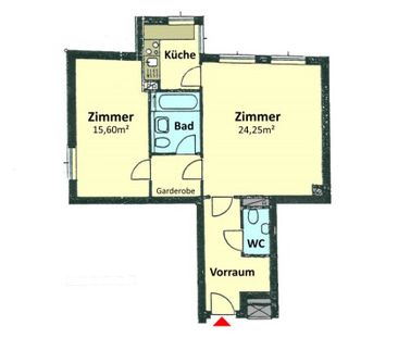 Helle 2-Zimmer-Wohnung mit Garage in Döbling - Photo 3