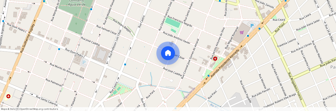 Rua Santo Amaro, 690 - 80.620-330 - Água Verde - Curitiba