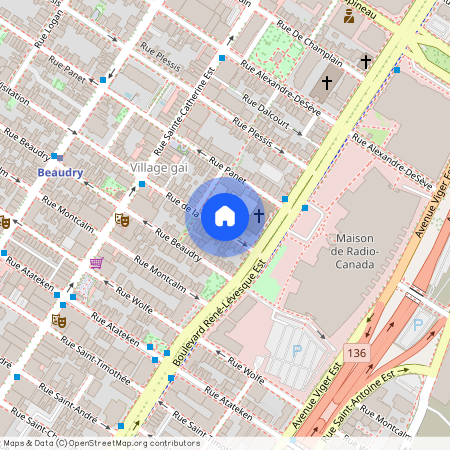 1133 avenue Viger Est, Ville-Marie, Ville-Marie, Ile de Montréal, H2L 3B5