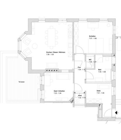 Hochwertig Wohnen im Landgut Heineken: Großzügige 3-Zimmer-Wohnung mit Sonnenterrasse - Photo 5