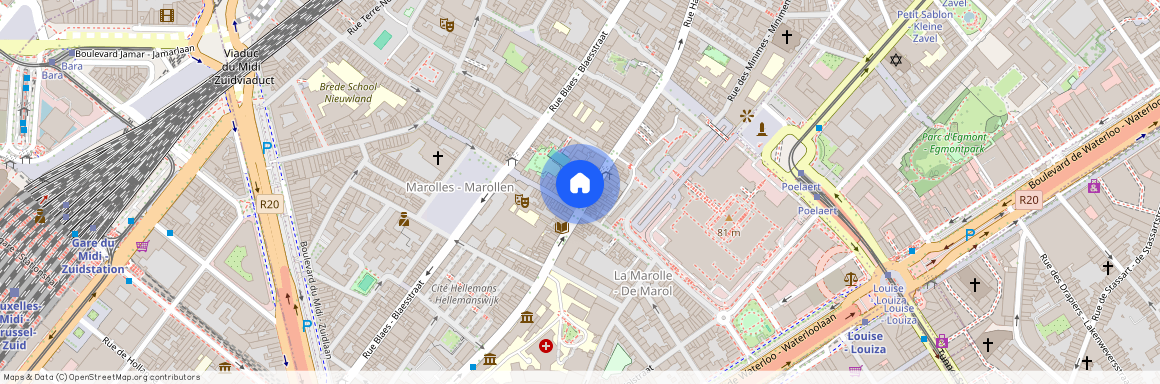Rue Haute, 221, 10, 1000, Bruxelles