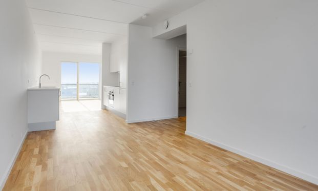 Velbeliggende 3 værelses seniorbolig med stort badeværelse, privat altan og godt fællesskab - Photo 1