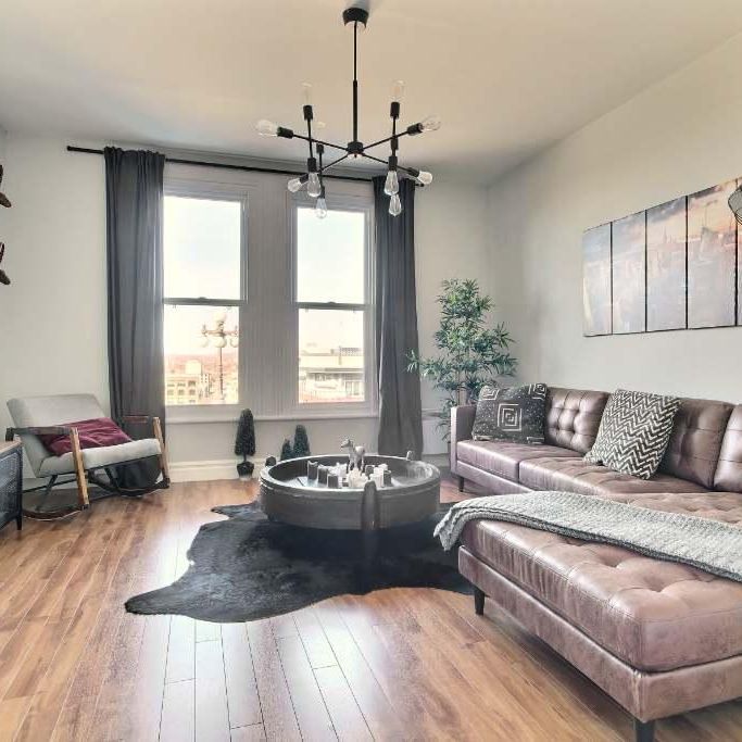 4 1/2 central à Québec, meublé, équipé, internet et cable inclus - Photo 1