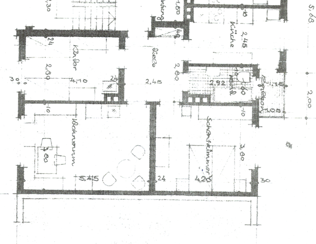 gutgeschnittene,gepflegte 3-Zimmer - Wohnung - Foto 1
