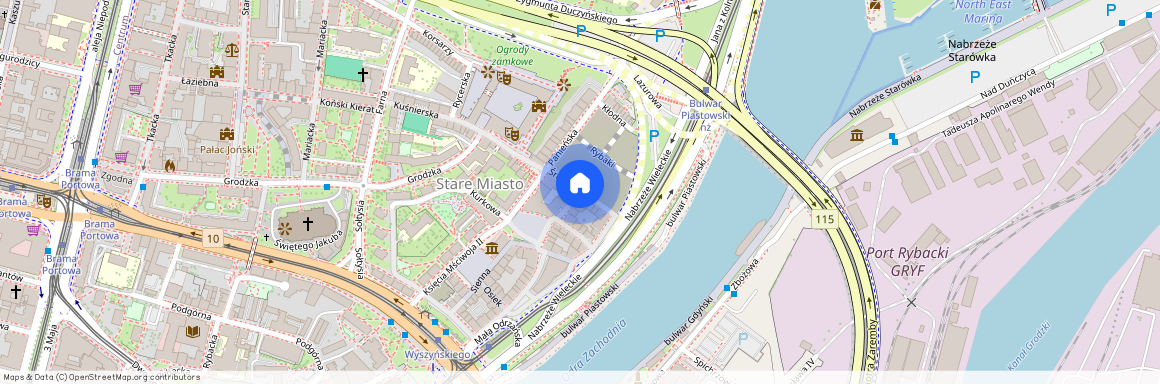 ul. Środowa, Stare Miasto, Śródmieście, Szczecin, zachodniopomorskie