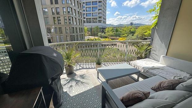 3½ Zimmer-Wohnung in Zürich - Kreis 5 Industriequartier, möbliert - Foto 1