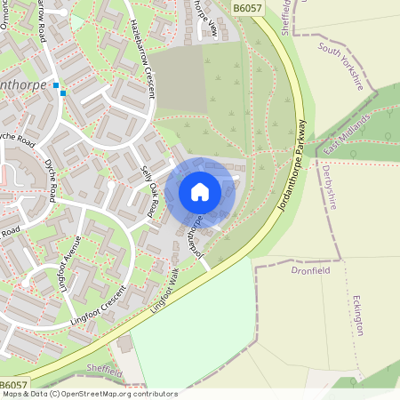 Jordanthorpe Green, Jordanthorpe, S8 8DZ