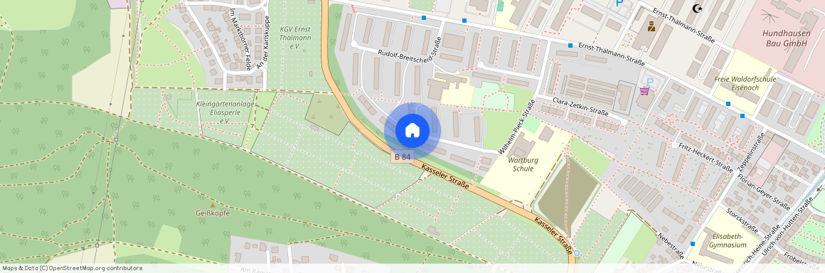 Wilhelm-Pieck-Straße 19, 99817 Thüringen - Eisenach