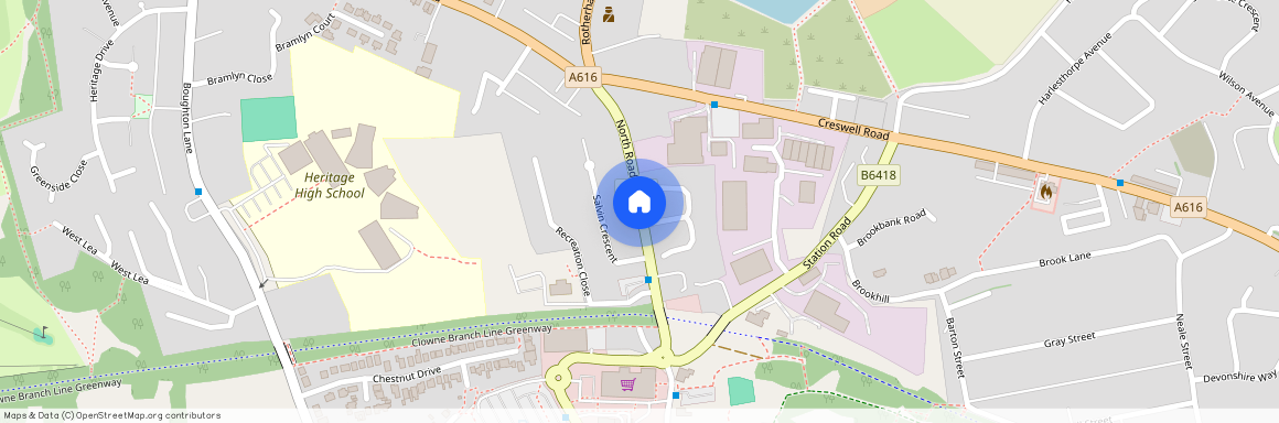 North Road, Chesterfield