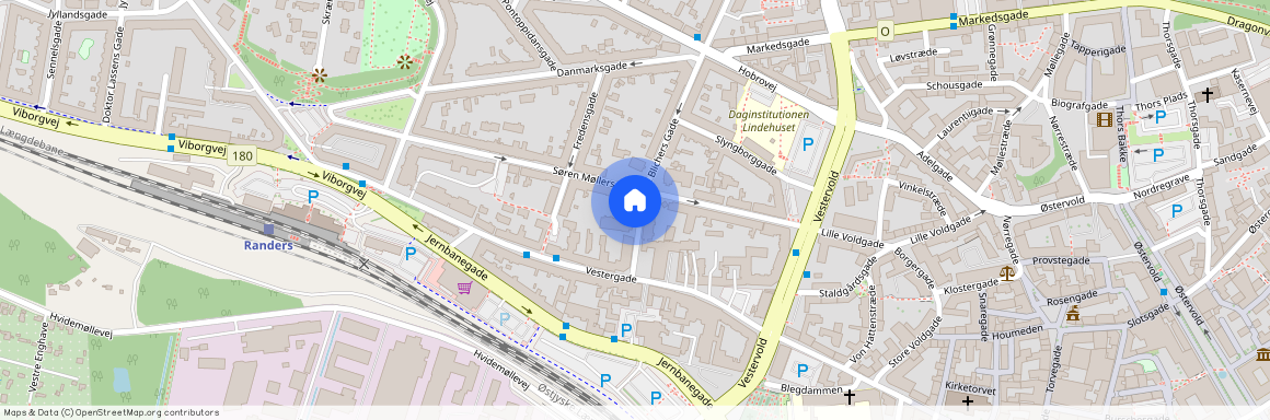 Randers C, 3 A, st. th., Steen Blichers Gade, 8900