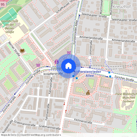 Züricher Str., 81476 München-Thalkirchen-Obersendling-Forstenried-Fürstenried-Solln, Germany