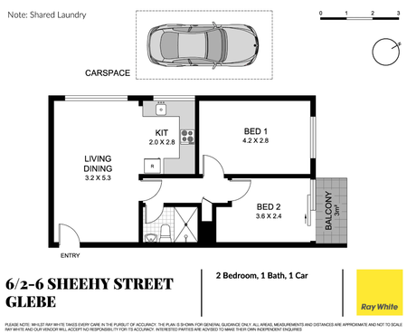 Perfectly positioned two bedroom apartment with parking - Photo 5