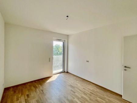 Neubau Erstbezug Gemütliche Drei Zimmer Wohnung mit Balkon und Terrasse - Foto 3