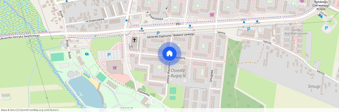 ul. Jadwigi Wajsówny, Pabianice, pabianicki, łódzkie