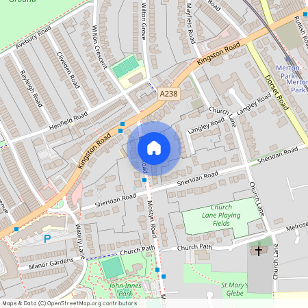Kingston Road, Wimbledon, London, SW19