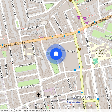 Kensington Gardens Square, Notting Hill, London, W2