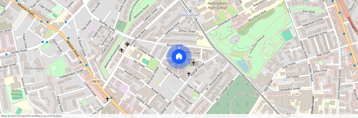 NG7 4DP, Nottingham