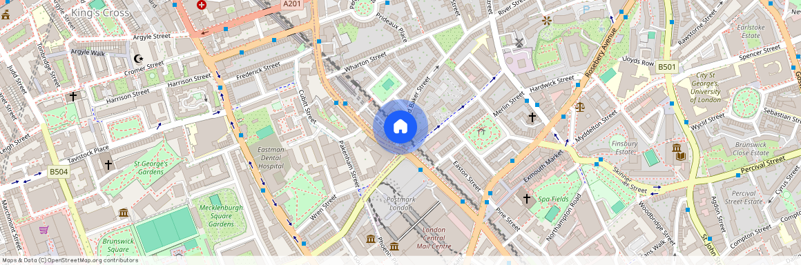 60 Calthrope street, WC1X