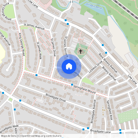 Lickless Gardens, Horsforth, Leeds, West Yorkshire, LS18