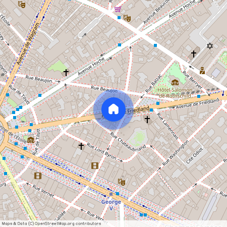 Avenue de Friedland, 75008, Paris