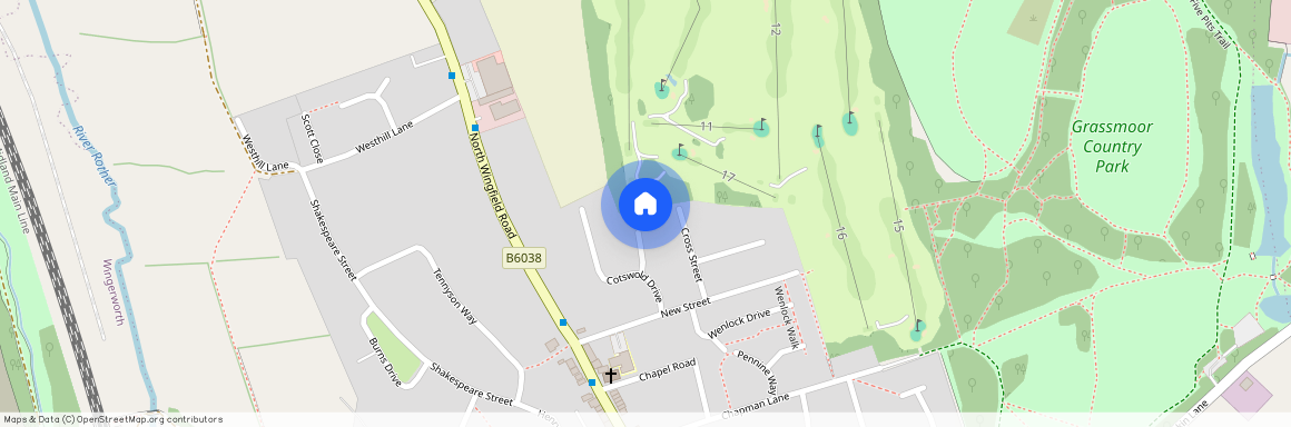 16 Danbury Close, Grassmoor, Chesterfield, S42 5HG