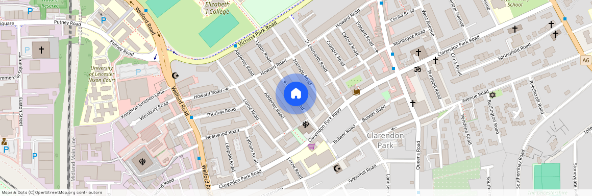 Clarendon Park, LE2 1WJ, Leicester