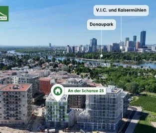 Erstbezug nahe der Alten Donau - Attraktive 2-Zimmer-Wohnung mit Balkon in 1210 Wien - Photo 3