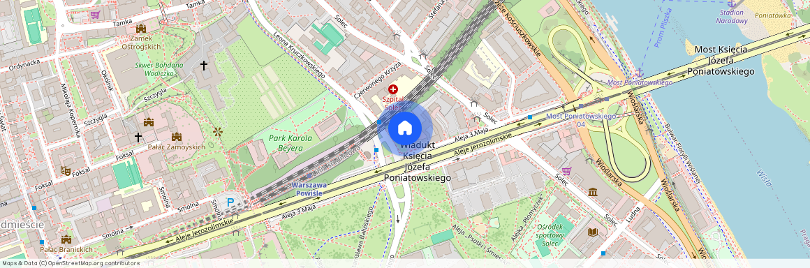 ul. Leona Kruczkowskiego, Solec, Śródmieście, Warszawa, mazowieckie