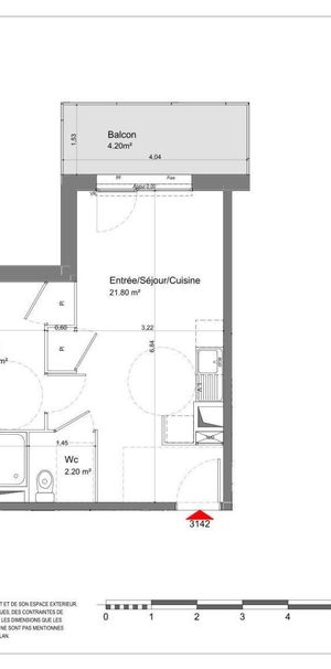 Location Appartement 2 pièces 40m² TOURS 37100 - Photo 2