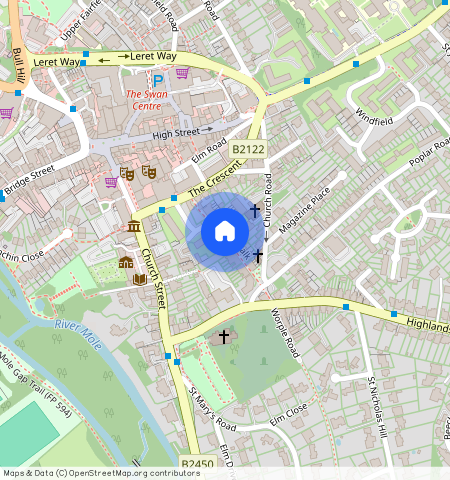 Church Walk, Leatherhead, KT22