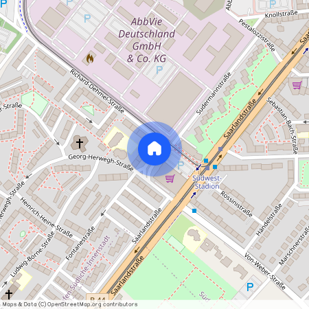 Fontanestr. 33, 67061 Ludwigshafen OT Süd