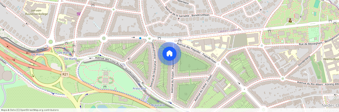 Avenue du Fusain 58 2, 1020 Bruxelles, België