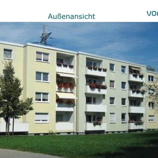 Frisch, modern, zentral - renovierte 2,5 Zimmer Wohnung in ruhiger Lage! - Foto 1