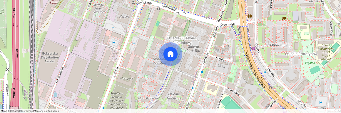 ul. Cybernetyki, Służewiec, Mokotów, Warszawa, mazowieckie
