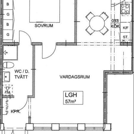 Västra Storgatan 5 D – Kristianstad - Photo 4