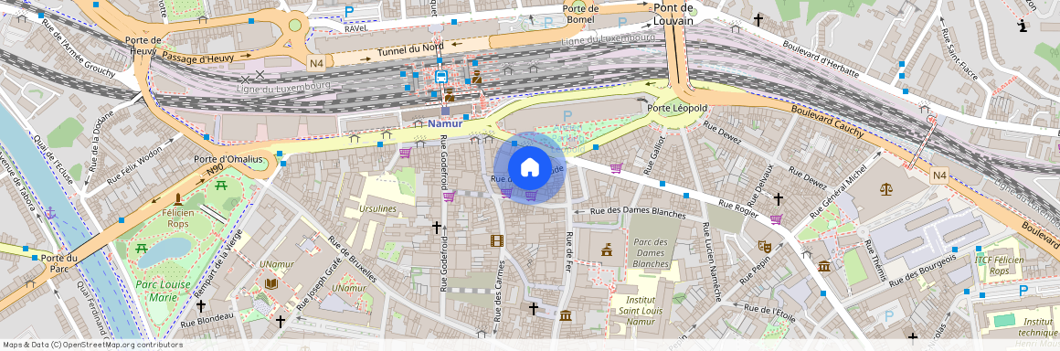 rue de l'Inquiétude, 12, 5000, Namur