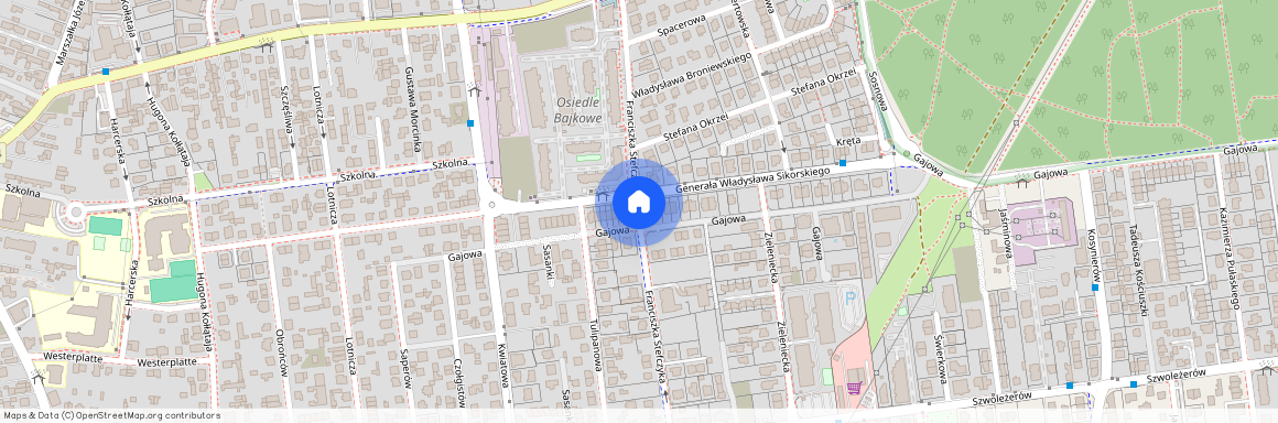 ul. Franciszka Stefczyka, Ząbki, wołomiński, mazowieckie