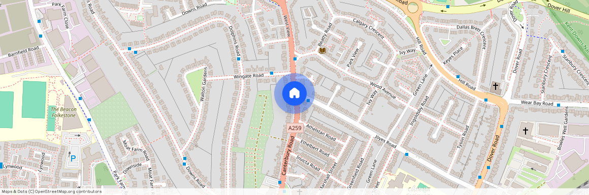 Canterbury Road, Folkestone